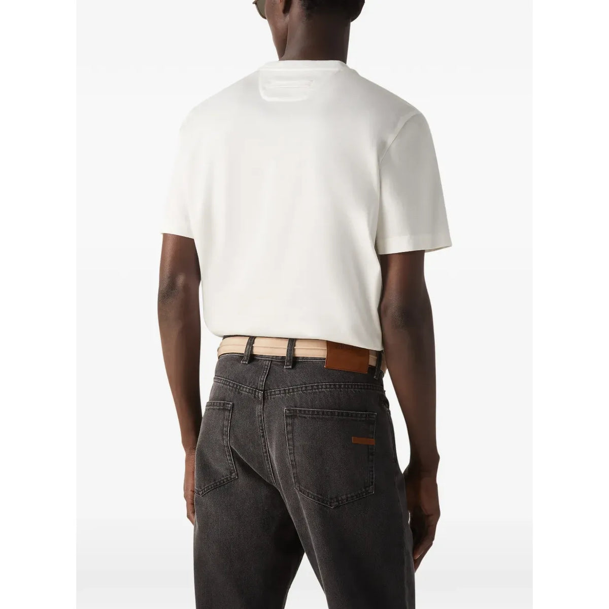 T-Shirt Zegna - Coton - Blanc