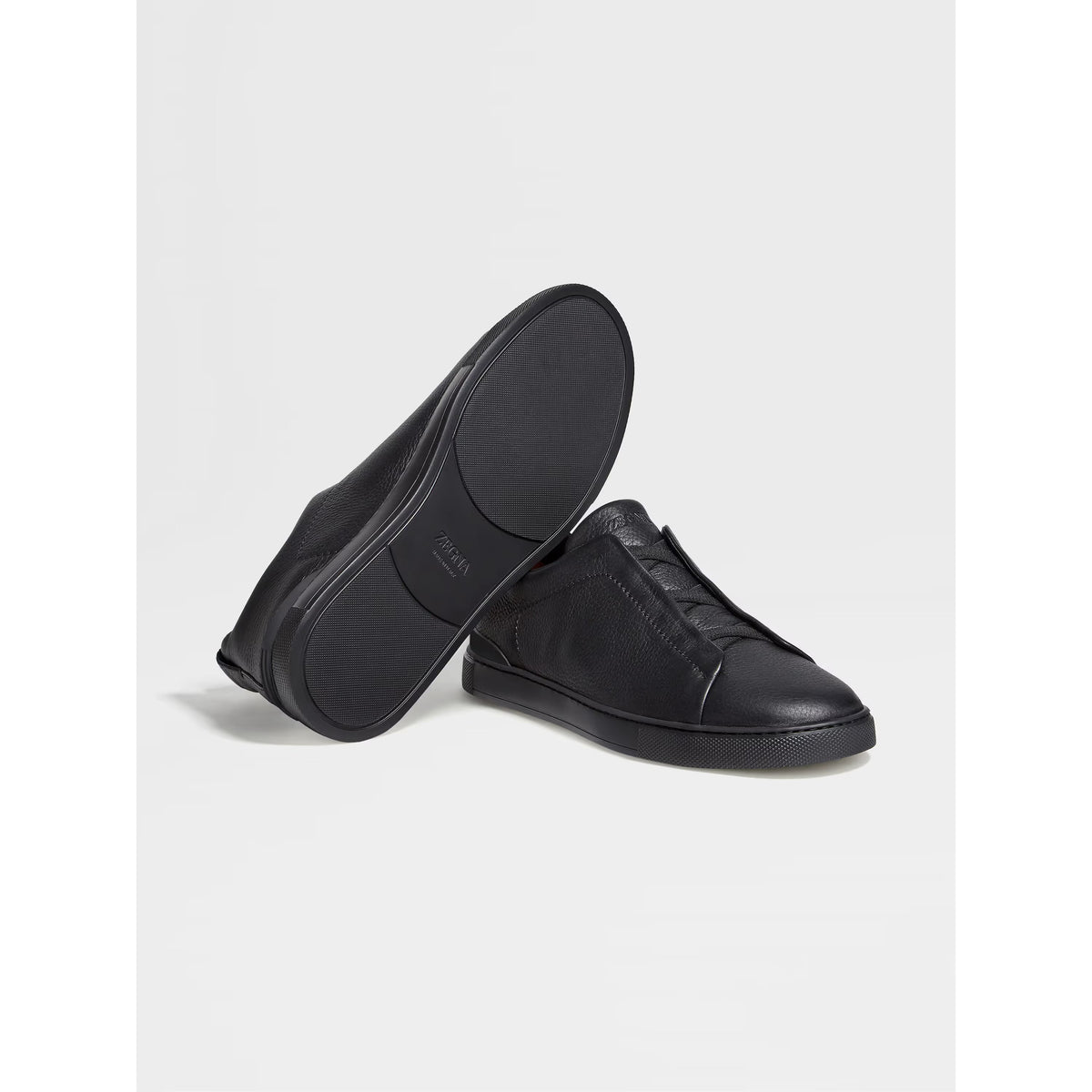 Espadrilles Zegna - Triple Stitch™ SECONDSKIN - Full Noir