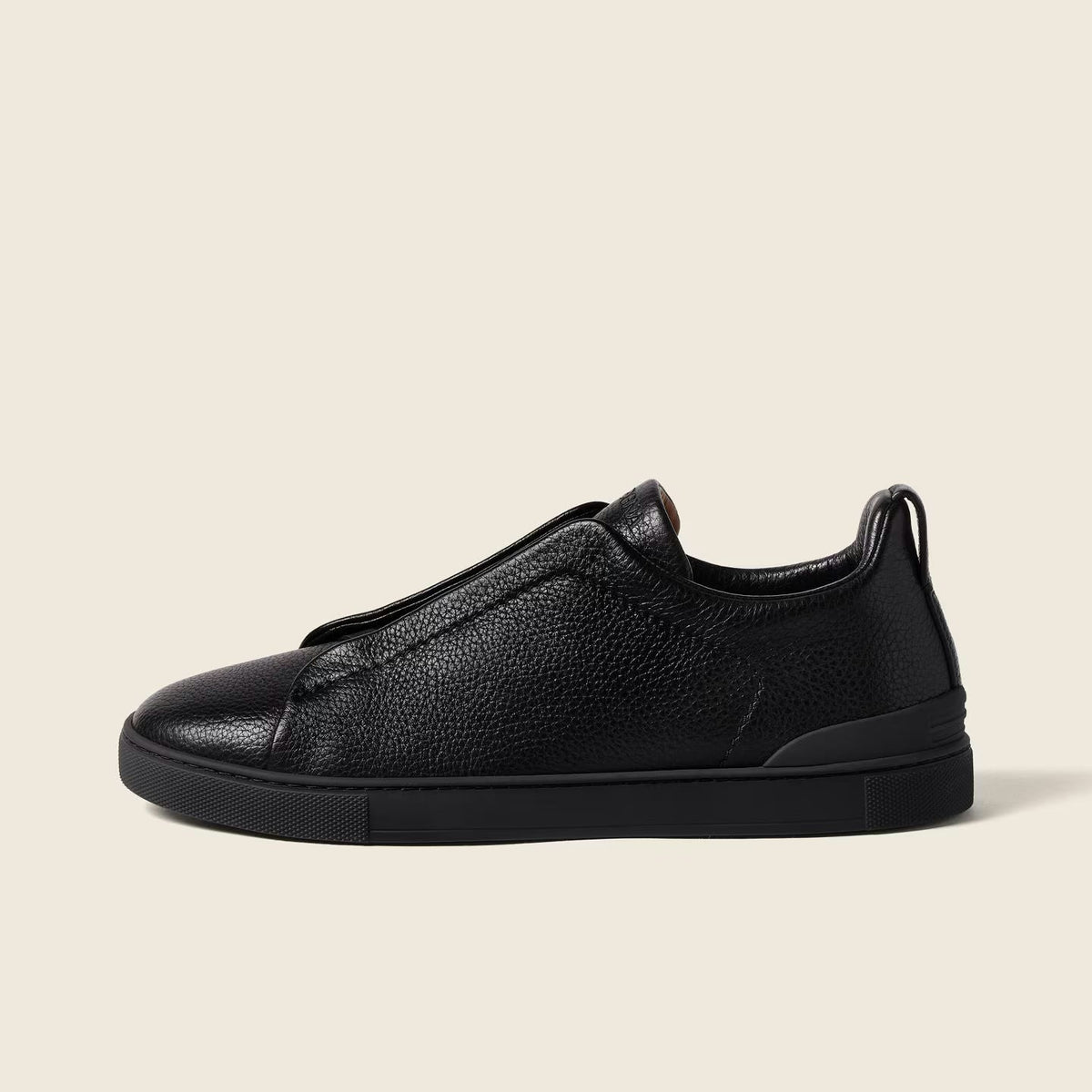 Espadrilles Zegna - Triple Stitch™ SECONDSKIN - En Cuir Noires