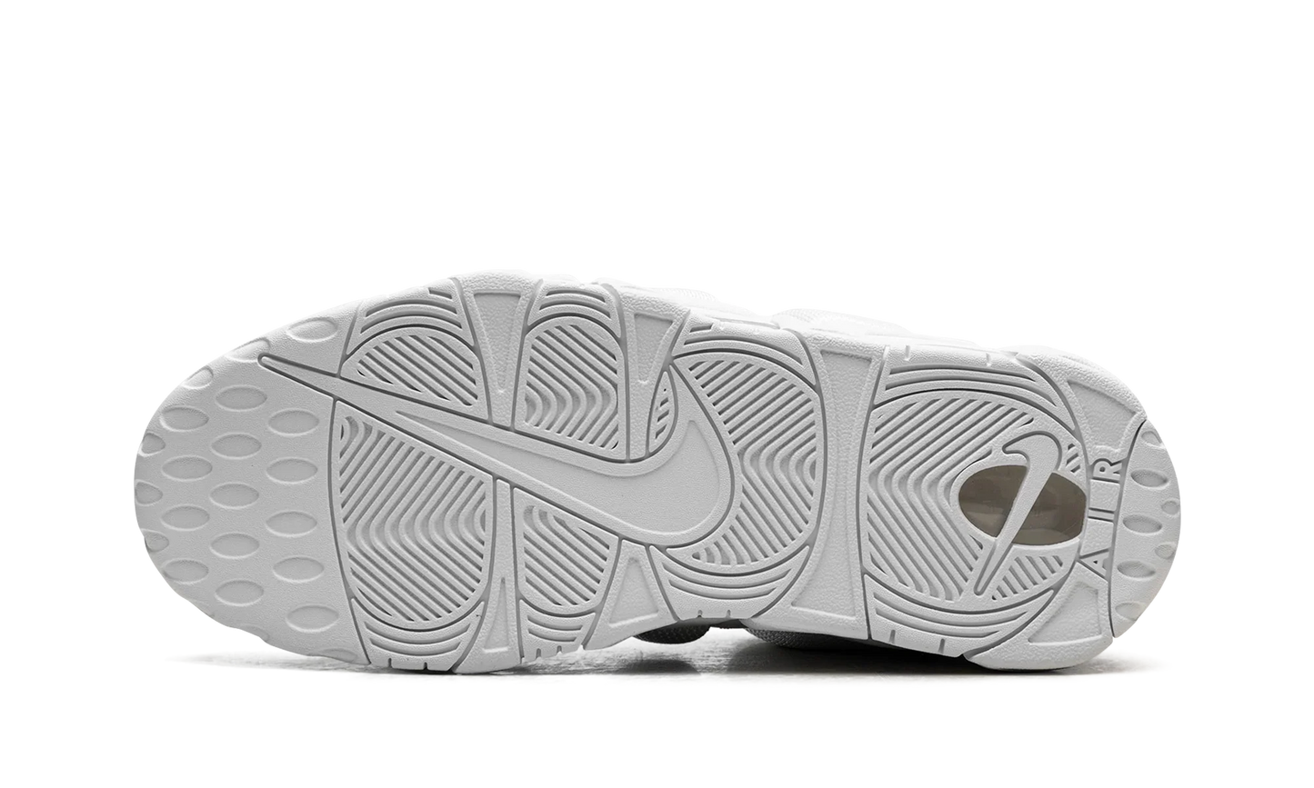 Air More Uptempo Low "triple white"