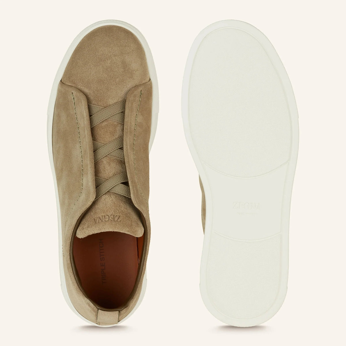 Espadrilles Zegna - - Triple Stitch™ SECONDSKIN - Olive