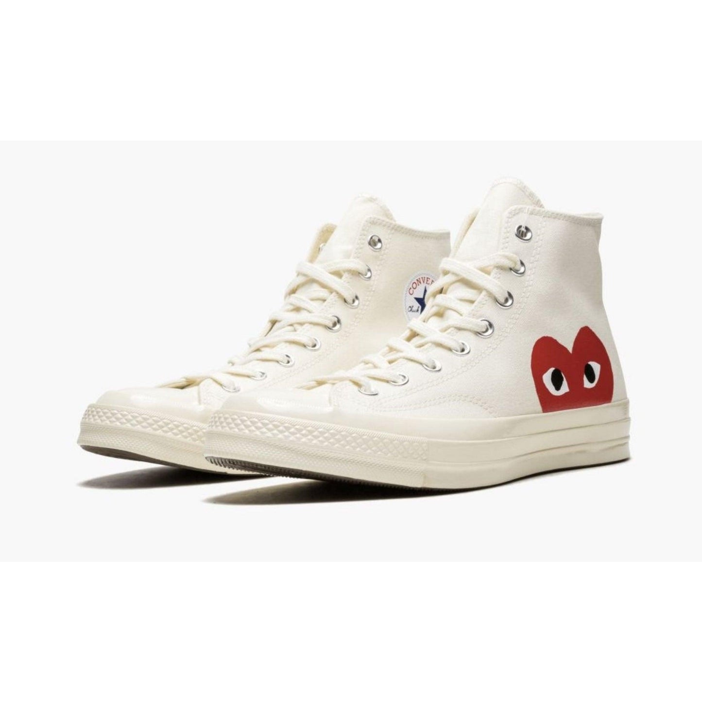 Converse Chuck Taylor All-Star 70s Hi Comme des Garçons PLAY White