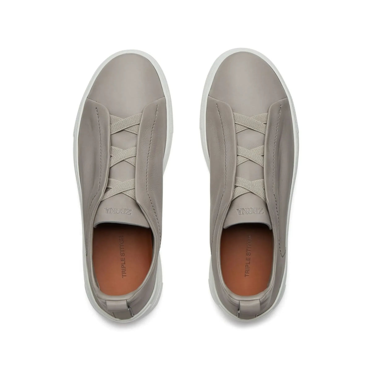 Espadrilles Zegna - Triple Stitch™ SECONDSKIN - Gris