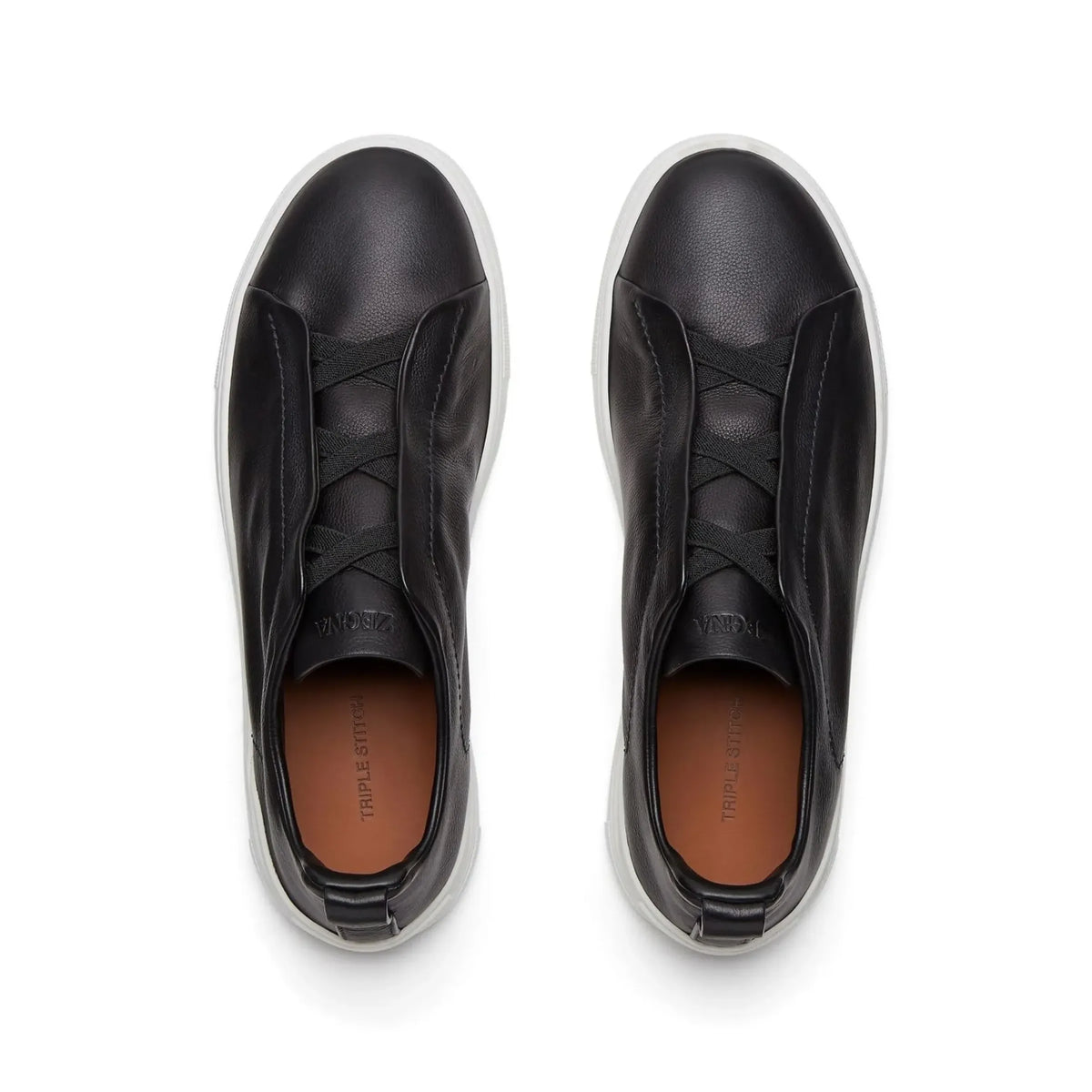 Espadrilles Zegna - Triple Stitch™ SECONDSKIN - Noir