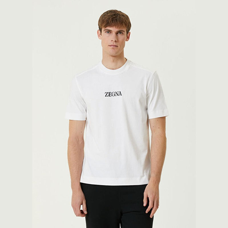 T-Shirt Zegna - Coton - Blanc