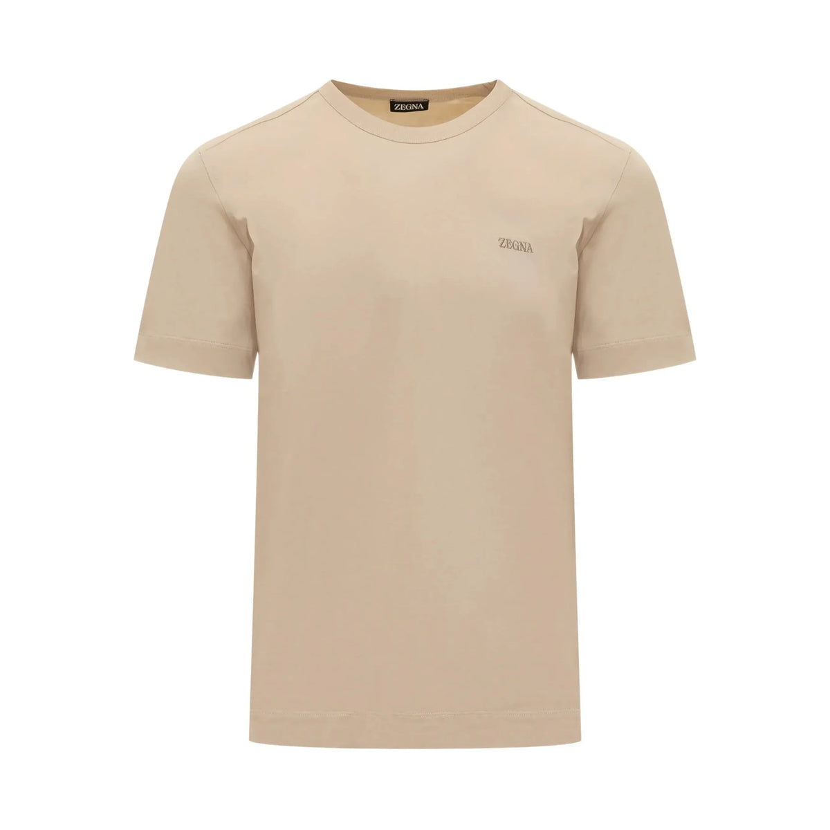 T-Shirt Zegna - Coton - Beige
