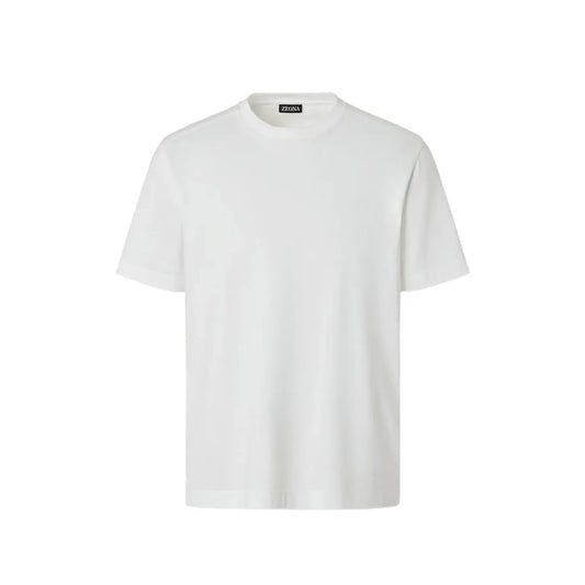 T-Shirt Zegna - Coton - Blanc