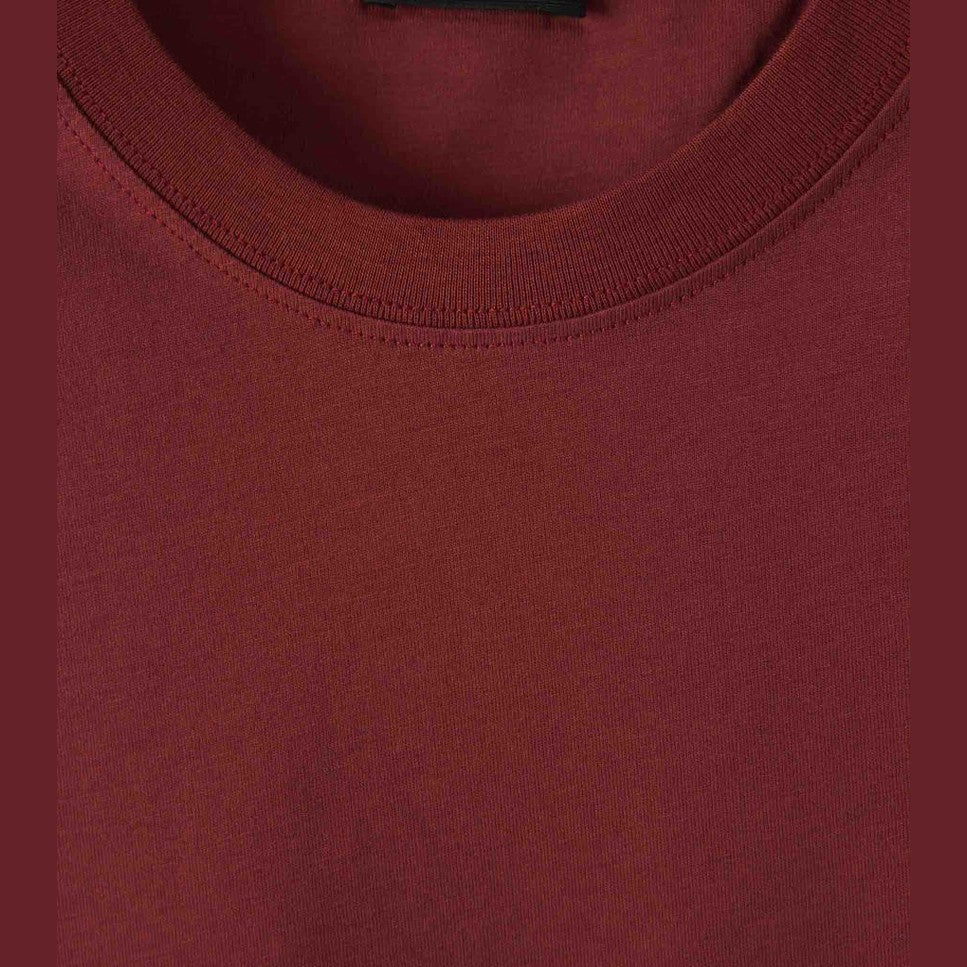 T-Shirt Zegna - Coton - Bordeaux