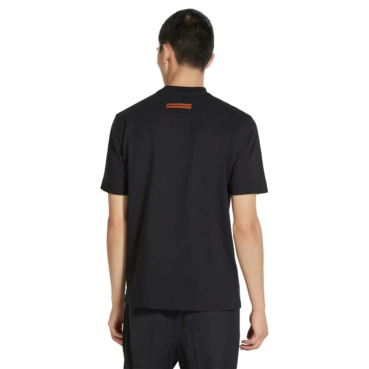 T-Shirt Zegna - Coton - Noir