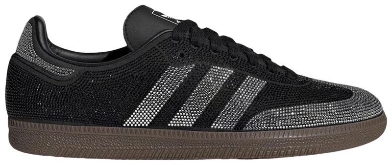 adidas Samba OG Rhinestone Black Silver