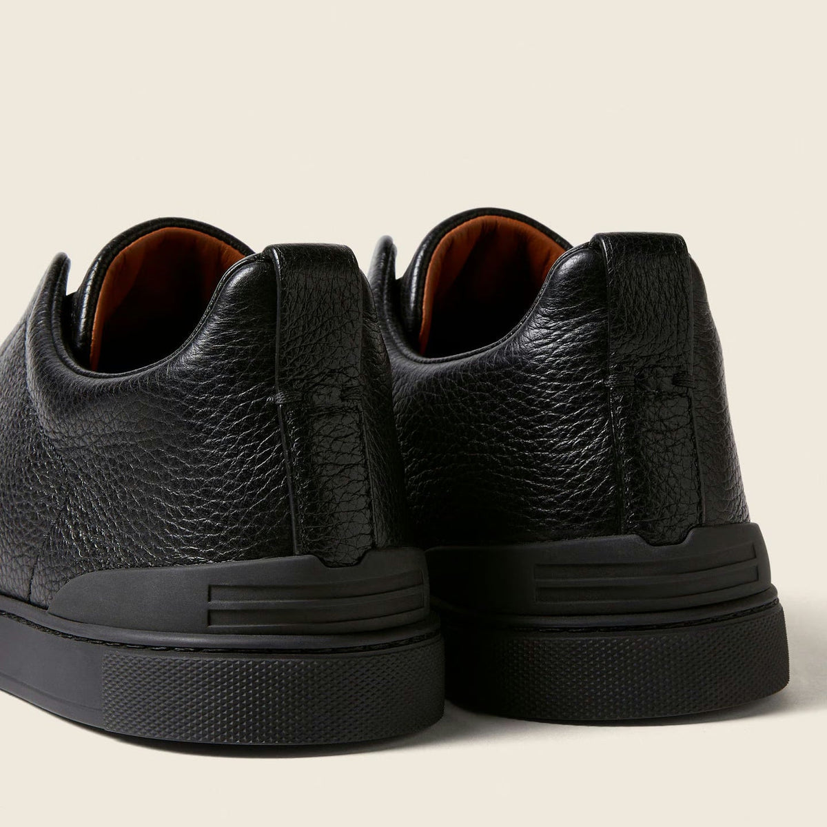 Espadrilles Zegna - Triple Stitch™ SECONDSKIN - En Cuir Noires