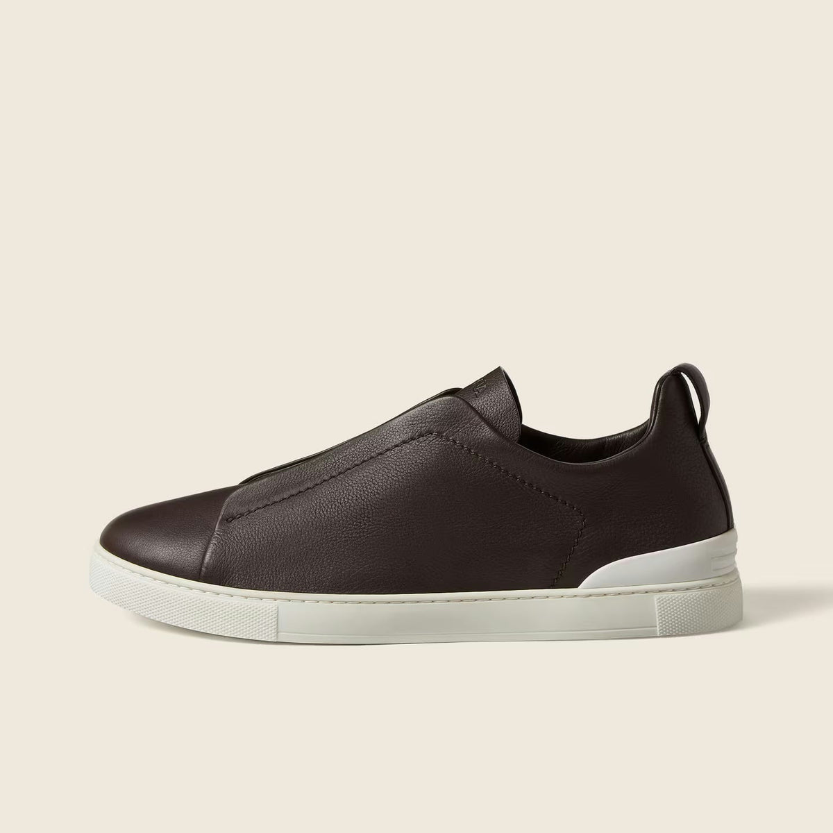 Espadrilles Zegna - - Triple Stitch™ SECONDSKIN - Marron Foncé