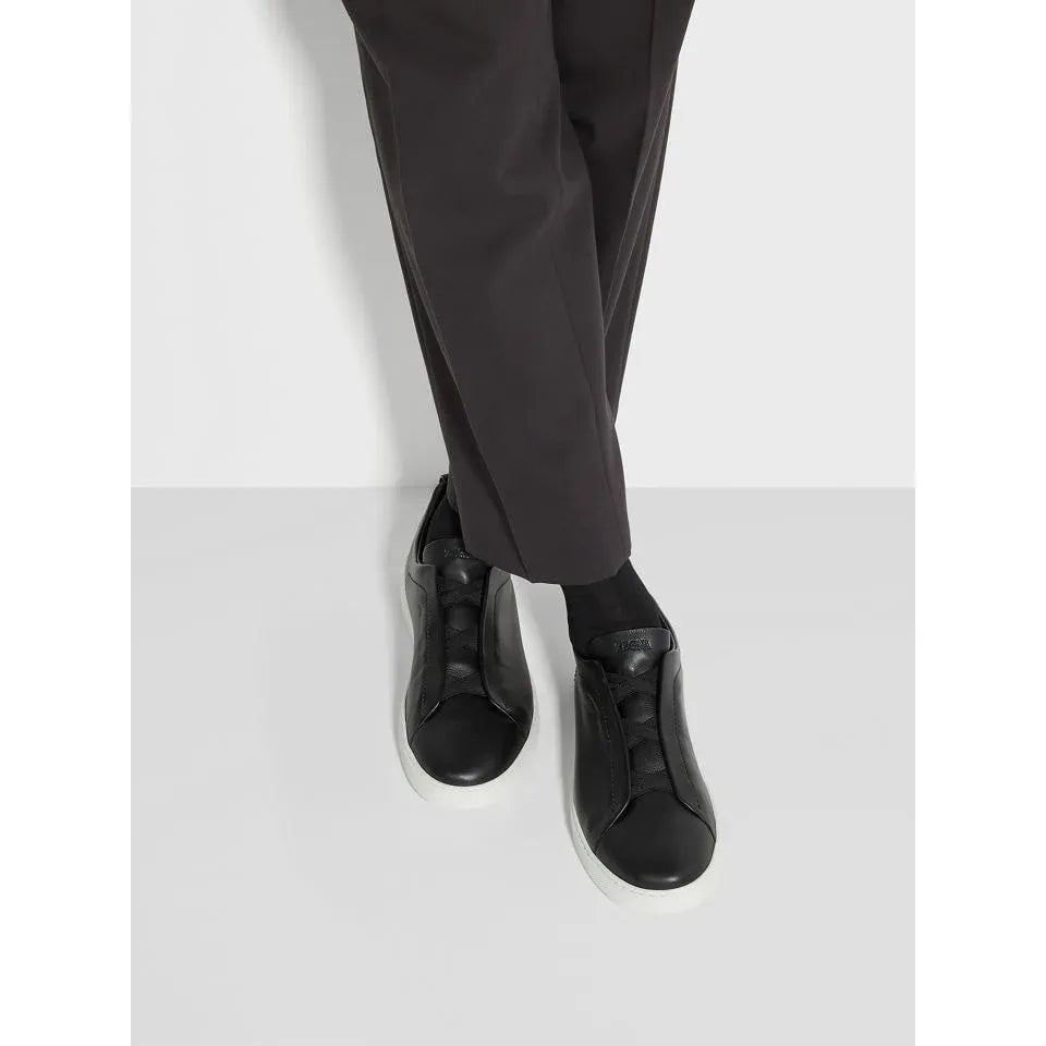 Espadrilles Zegna - Triple Stitch™ SECONDSKIN - Noir
