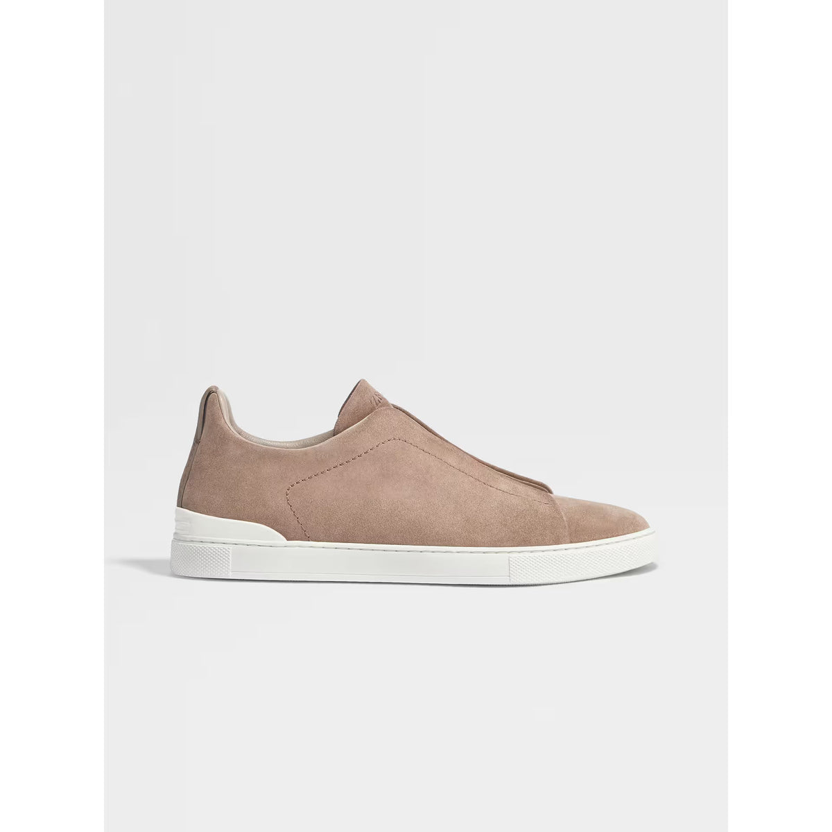 Espadrilles Zegna - Triple Stitch™ - Veau Velours - Beige Foncé