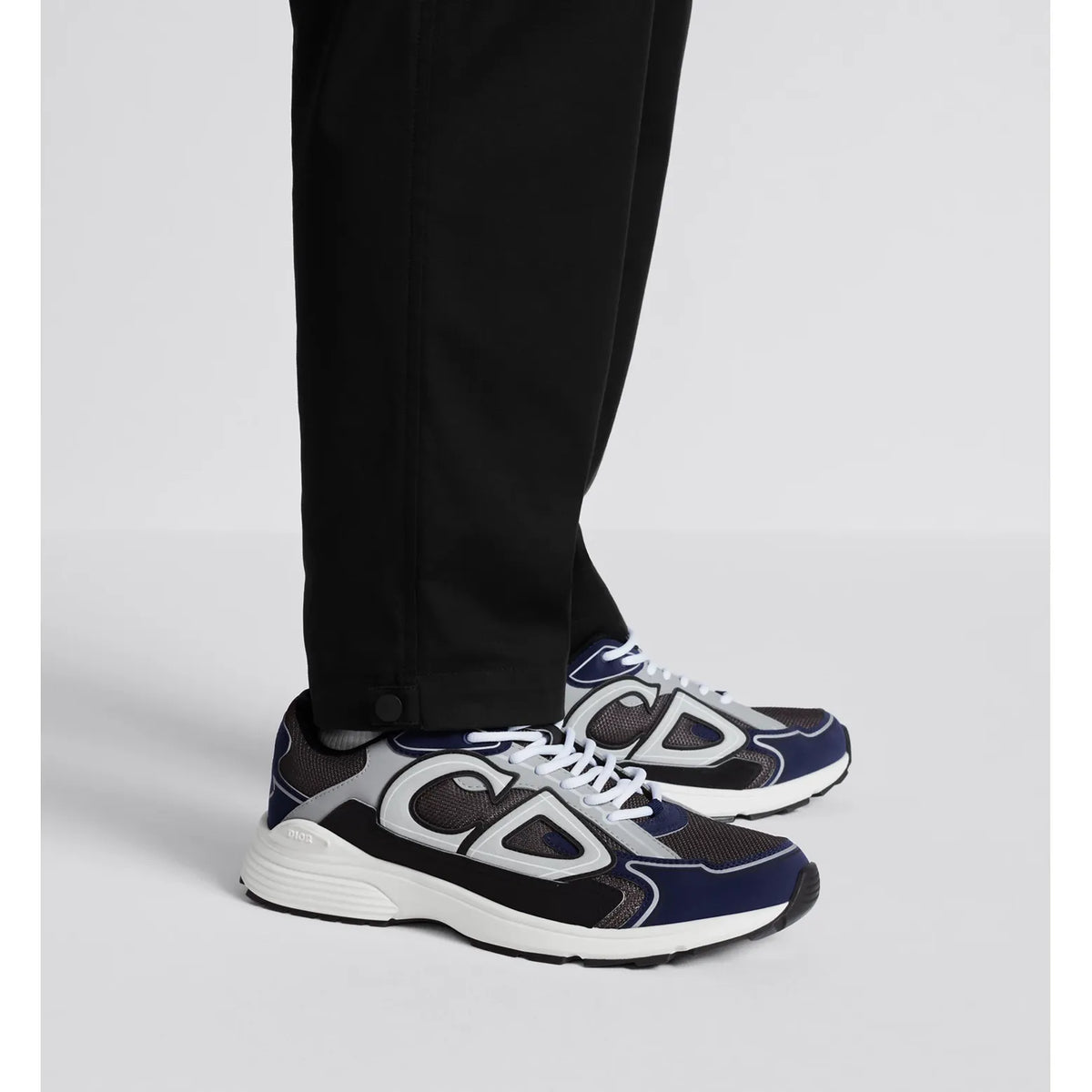 Espadrilles Dior - B30 Countdown - Bleu Marine/Gris