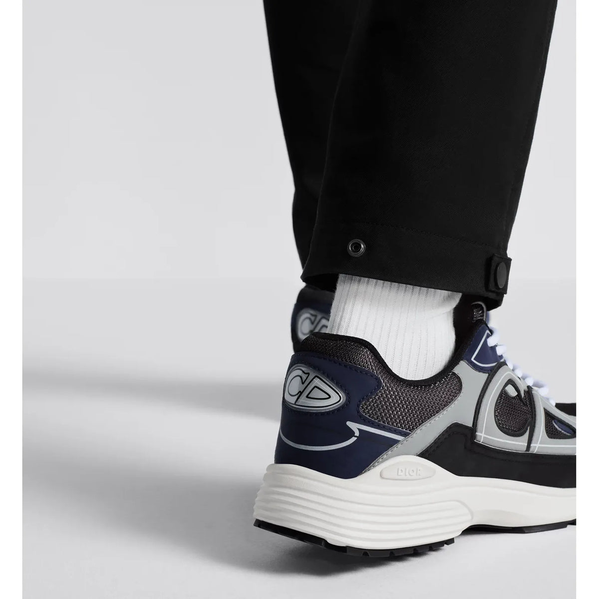 Espadrilles Dior - B30 Countdown - Bleu Marine/Gris