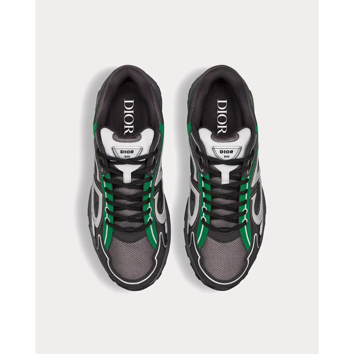 Espadrilles Dior - B30 Countdown - Gris/Vert