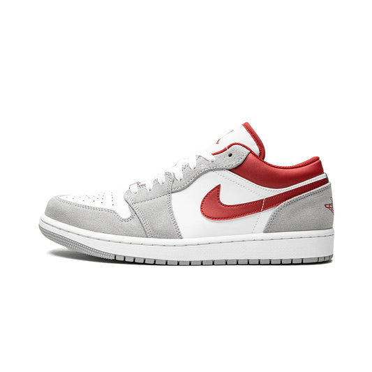 Air Jordan 1 Low "White / Grey / Red"