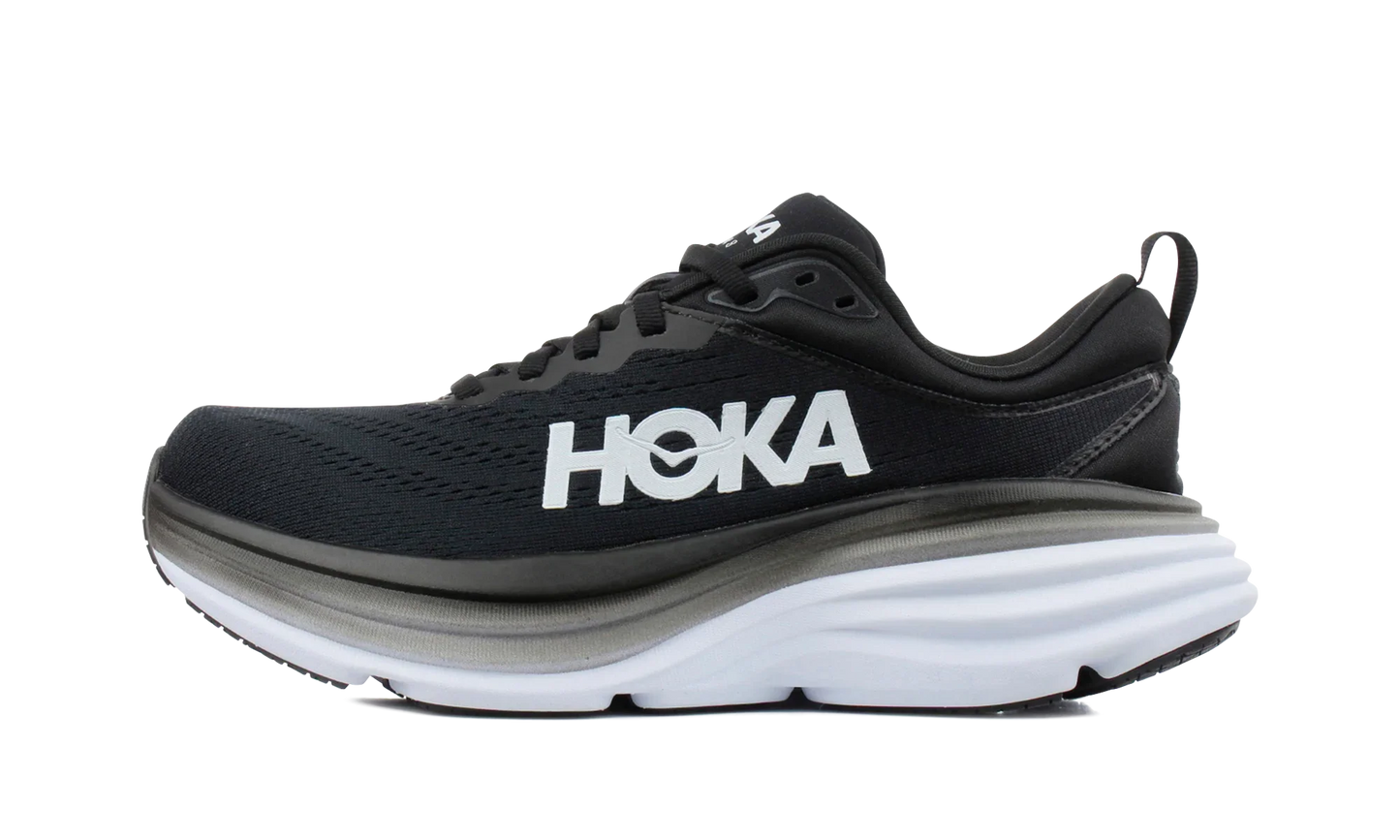 Hoka Bondi 8 "Black / White"