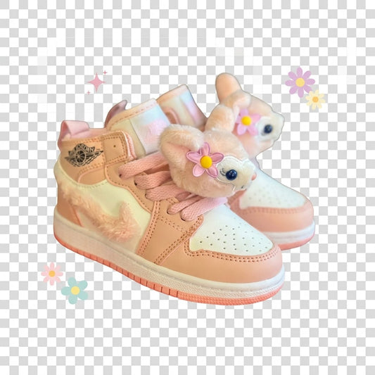 Baskets Montantes Panda Rose pour Enfants – Collection Cute