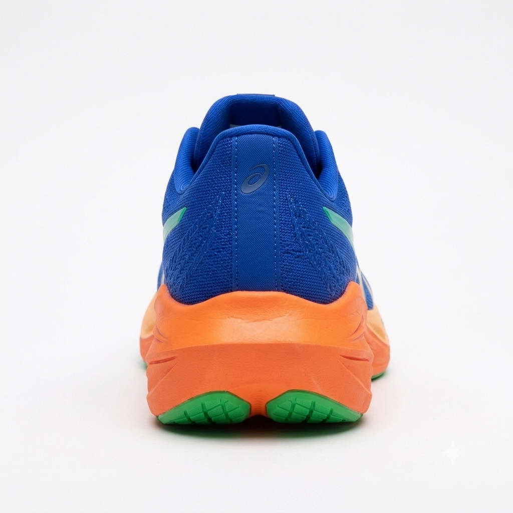 Asics Novablast 4 – Blue / Orange & Iridescent Teal