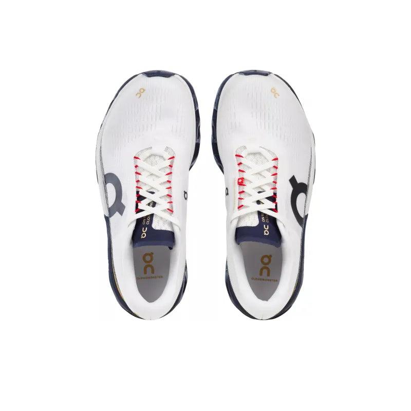 On Running CloudmOnster 2  "White/Blue".