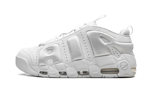 Air More Uptempo Low "triple white"