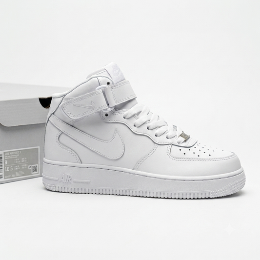 Sneakers High-Top Blanche Classic – Style & Confort