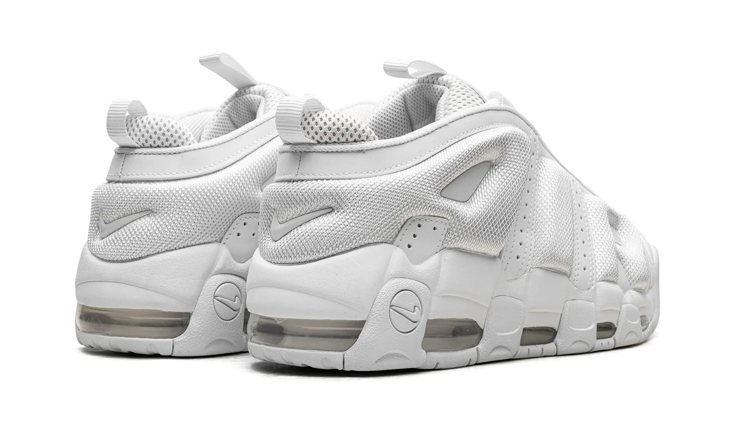 Air More Uptempo Low "triple white"