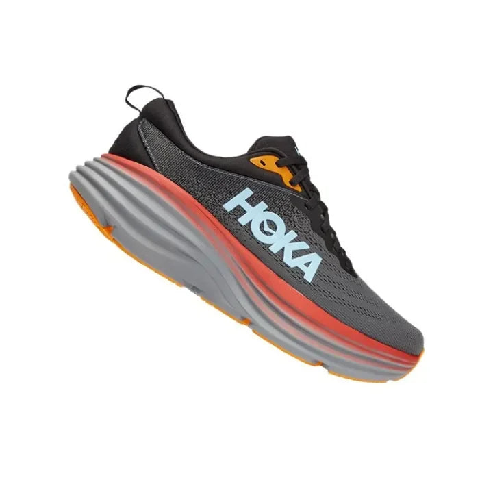 Hoka Bondi 8"anthracite/castlerock"