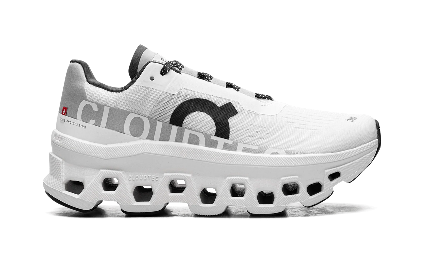 On Running Cloudmonster "All White"