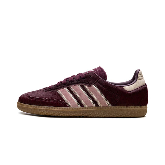 Adidas Samba "Maroon Sand Strata Pony"