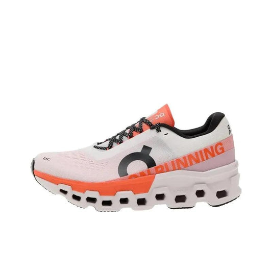 On Running Cloudmonster 2 "White / Flame"