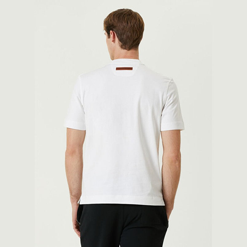 T-Shirt Zegna - Coton - Blanc