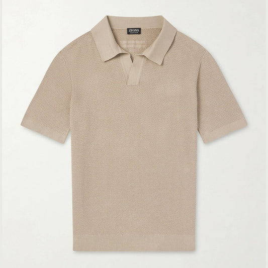 Polo Zegna - Coton - Beige