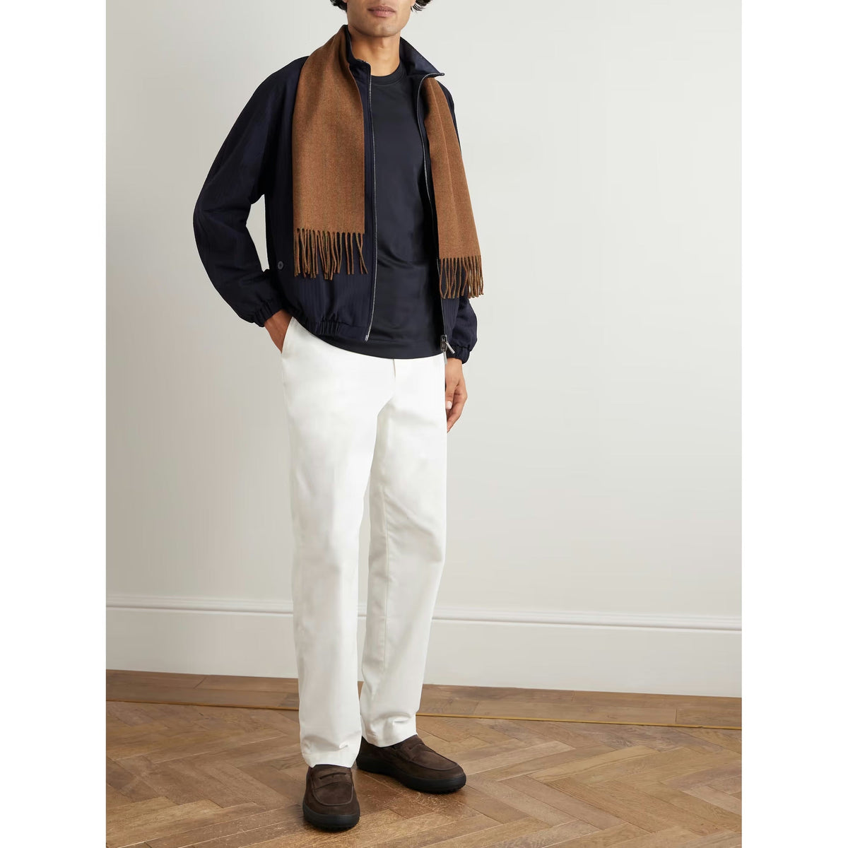T-Shirt Zegna - Coton - Bleu Marine